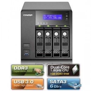 QNAP TS-459 Pro II Network Attached Storage QNAP TS-459 Pro II Network Attached Storage