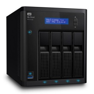 WD My Cloud Pro PR4100 (WDBNFA0080KBK) 8TB 4-Bay NAS Storage