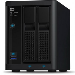 WD My Cloud Pro PR2100 (WDBBCL0120JBK) 12TB 2-Bay NAS Storage