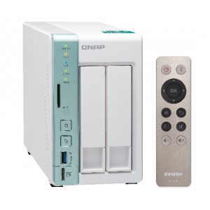 QNAP TS-251A-2G 2-Bay NAS with USB direct access