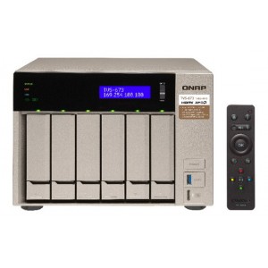 QNAP TVS-673-8G 6-Bay NAS with AMD embedded APU