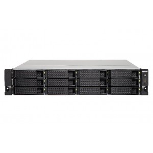 QNAP TS-1273U-8G High-performance Quad-Core 12-bay Rackmount NAS / Single Power Supply