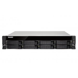 QNAP TS-873U-8G High-performance Quad-Core 8-bay Rackmount NAS / Single Power Supply