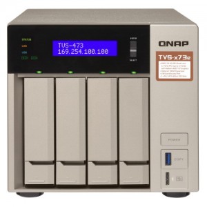 QNAP TVS-473e-8G 4-Bay NAS with AMD embedded APU