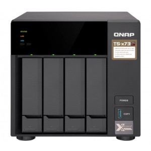 QNAP TS-473-4G Quad-Core AMD 4-Bay NAS with M.2 SSD