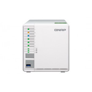 QNAP TS-332X-4G 3-Bay RAID 5 NAS with M.2 SSD slots