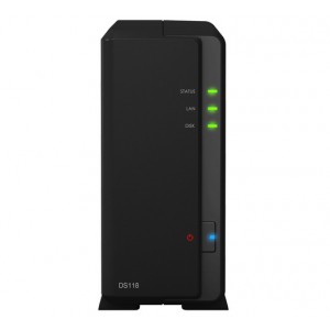 Synology DiskStation DS118 High-performance 1-Bay NAS