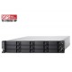 QNAP TS-h1283XU-RP-E2236-128G 12-bay Rackmount NAS with Intel Xeon E Processor