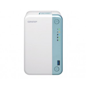 QNAP TS-251D-4G 2-Bay Intel Dual-Core Multimedia NAS with PCIe Expansion