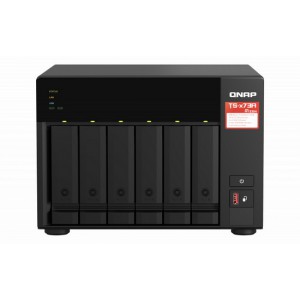 QNAP TS-673A-8G AMD Ryzen V1500B 6-Bay NAS with 2.5GbE
