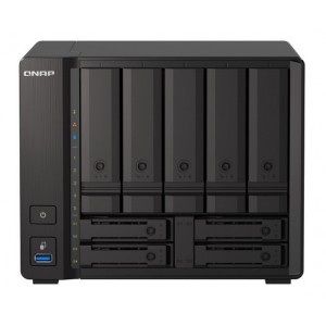 QNAP TS-h973AX-8G 9-Bay Quad-Core AMD NAS with 10GBASE-T