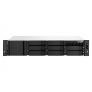 QNAP TS-864eU-RP-4G Intel Celeron N5105/N5095 8-Bay Rackmount NAS with Redundant Power Supply