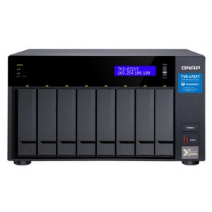 QNAP TVS-872XT-i7-16G 8-Bay 10GbE / Thunderbolt 3 NAS