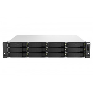 QNAP TS-h1887XU-RP-E2334-16G 18-bay Rackmount NAS with Intel Xeon Processor / QuTS hero