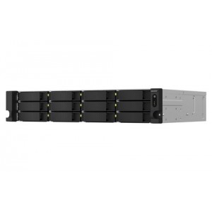 QNAP TS-1264U-RP-8G Intel Celeron N5095 12-Bay Rackmount NAS with Redundant Power Supply
