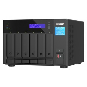 QNAP TVS-h674T-i5-32G Intel Core i5 ZFS-based 6-Bay Thunderbolt 4 NAS