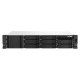 QNAP TS-864eU-RP-4G Short Depth Rackmount 2.5GbE 8-Bay NAS with Redundant Power Supply