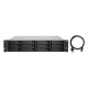 QNAP TL-R1200C-RP 12-Bay Rackmount USB 3.2 Gen2 Type-C JBOD Storage Enclosure