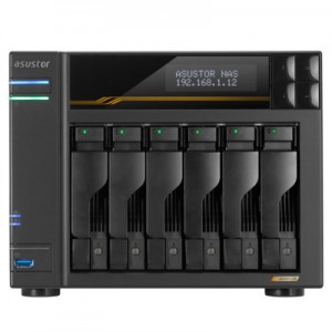 ASUSTOR AS6806T LOCKERSTOR 6 Gen3 6-Bay Tower NAS