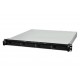 Synology RackStation RS826RP+ 4-Bay Rackmount NAS with Redundant Power Supply