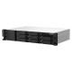 QNAP TS-864eU-RP-4G Short Depth Rackmount 2.5GbE 8-Bay NAS with Redundant Power Supply